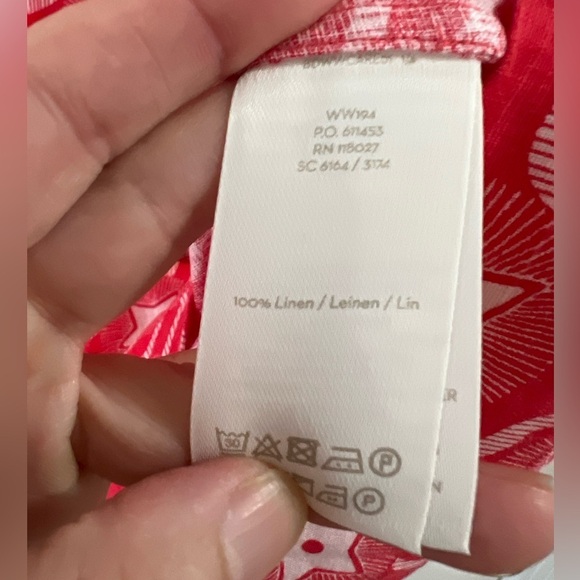 Boden Linen Dress  - Size 4 - 100% Linen - Picture 7 of 7